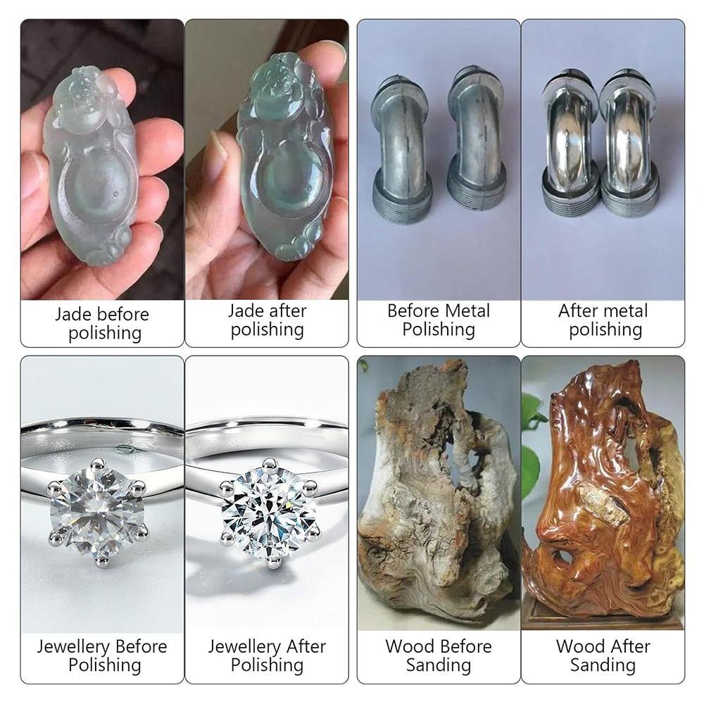 Cashmere Cashmere Polishing Multiple Sizes Buffing Wheels Watch Polishing Heads Bits  For Dremel