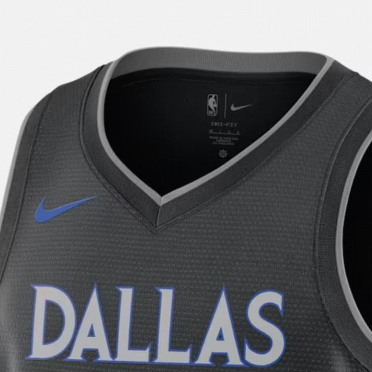 Nike Dri-Fit Nba Dallas Mavericks Legacy Is Everything 2025-26 Season City Edition V-Neck Casual Pullover Sleeveless Basketball Jersey HM5978-014