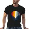 Men's T-shirt with Circle Dot Print Graphic T-shirt Custom Print Casual Men's T-shirt