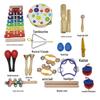 19-Piece Children's Orff Instrument Set: Early Education Percussion for Toddlers