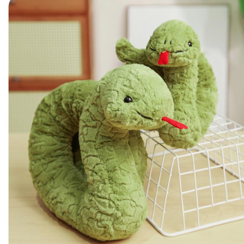 Snake Steve Doll Pillow Cushion Animal Plush Stuffed Toys Home Gift Decoration