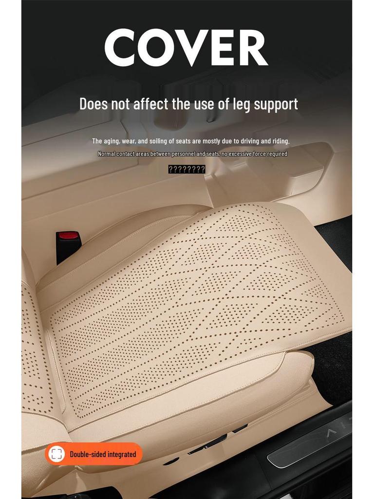 Wenjie M9 Suede Perforated All-Season Seat Cushions