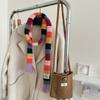 Striped Narrow Scarf Autumn/Winter New Style Men's and Women's Fashionable Items