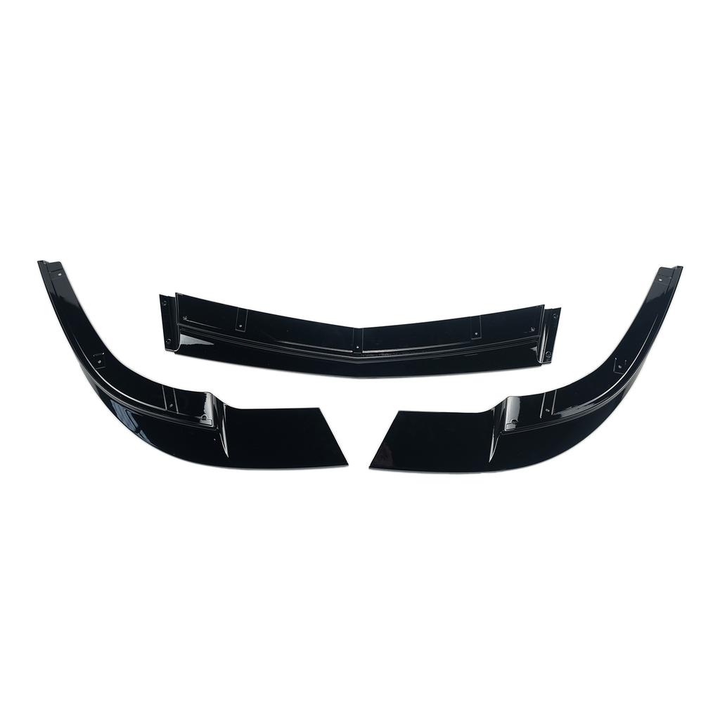 Car Front Bumper Lip Splitter Lip For Chevrolet Corvette C6 2005-2013 Z51 Z06 ZR1 Style WideBody Models Carbon Fiber Style