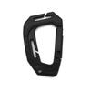 Tactical D-Shaped MOLLE Backpack Buckle: Lightweight, Quick-Release, Plastic-Steel Hook for Mountaineering & Camping Gear.