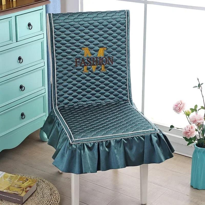 

Нескользящий обеденный стол, чехол на стул, четыре сезона, чехлы на подушки для сидений, Европейский стиль, домашние свадебные украшения, принадлежности W 45 x L135cm 1 Pcs