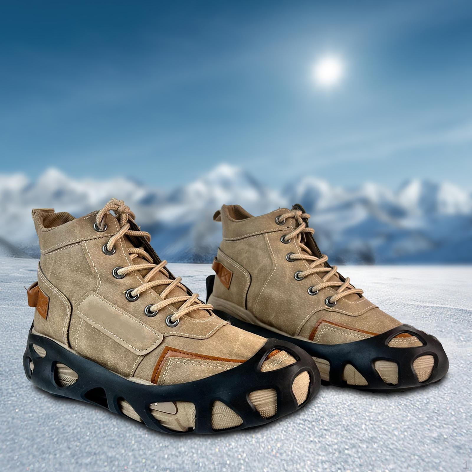 

Льодоступи для взуття, Снігоступи з шипами, Накладки на взуття для скелелазіння та ходьби L