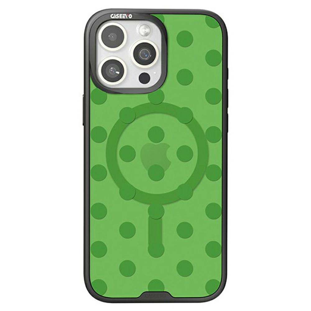 CASEEVO For iPhone 14 Pro Max Case Compatible with MagSafe TPU Acrylic Cover with Interchangeable Dots Backplate