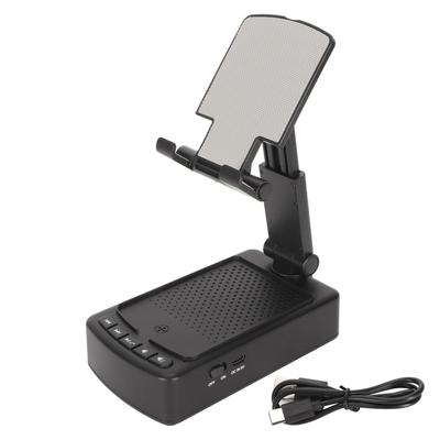 F28 Cell Phone Stand with Speaker Playback Stable Support Adjustable Angle Anti Slip Phone Holder Sp