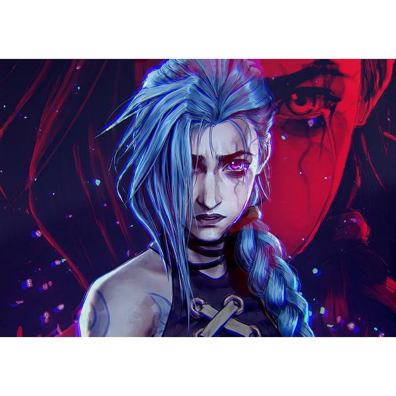 Arcane League of Legends Series Poster Print Canvas Art Pictures Home for Living Room and Gameroom Wall Decor Frameless Painting