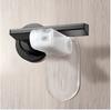 Universal Door Lever Lock Child Baby Safety Lock Anti-Open Handle Lock Punch-Free Hidden Button Buckle Multifunction Safety Lock