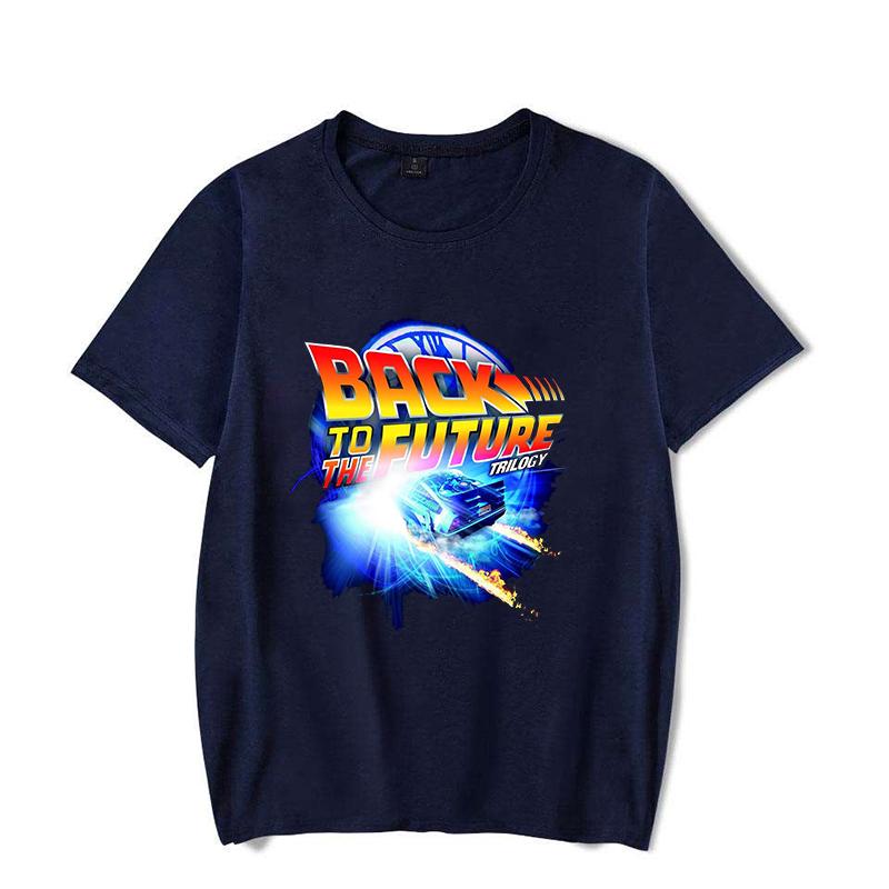 Hot Back To The Future T Shirt Men/women's Funny T-shirt Casual Cool Street Wear Fashion T Shirt Couple Hip Hop Shirt Top Summer