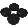 4pcs Two Post Lift Pad Durable Rubber Pads Car Jack Pad Lifting Pad Car Accessories Rubber Jack Pads Car Repair Tool Lifting