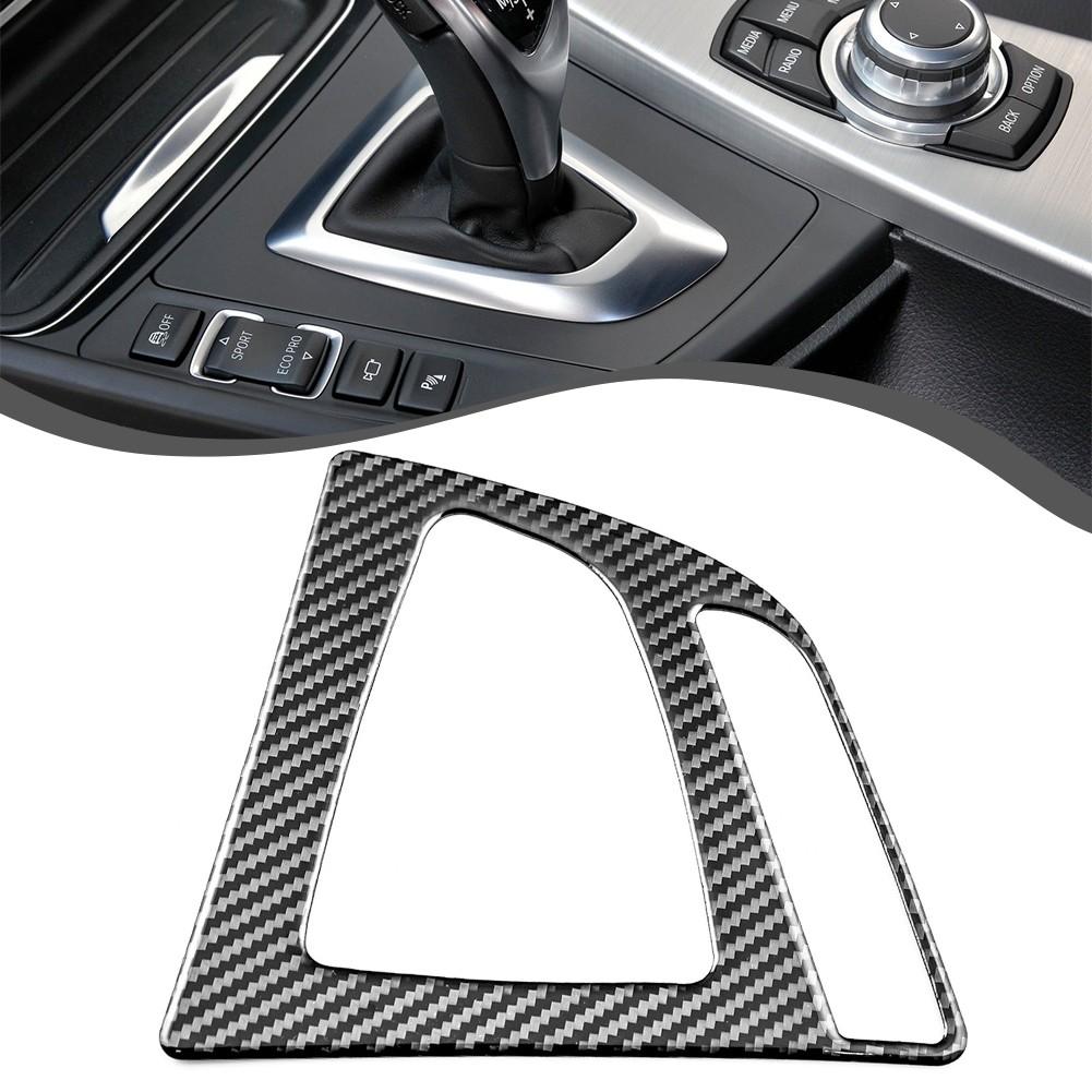 

Carbon Fiber Interior Gear Shift Panel Cover Decal Trim For BMW 3 4 F32 F30 F34