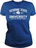 Tatooine State University Womens T Shirt - Slim Fit Cotton Unisex Casual Shirt for Women - Short Sleeve Soft Fitted Tees
