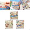 Wooden Magnetics Beads Board Puzzle for Ages 35 Birthday Gift Preschool Toy marine