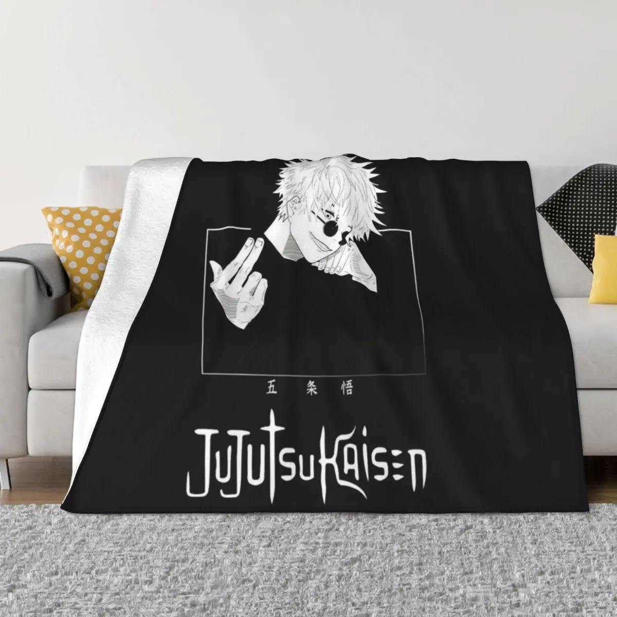 

Плед Сатору Годжо Постельное Белье Модный Плед Хэллоуин Декоративные Пледы 30x40in