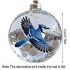Acrylic Nature's BirdsOrnament Ornament Gift 7cm Xmas Tree Ornament Charm  New Year