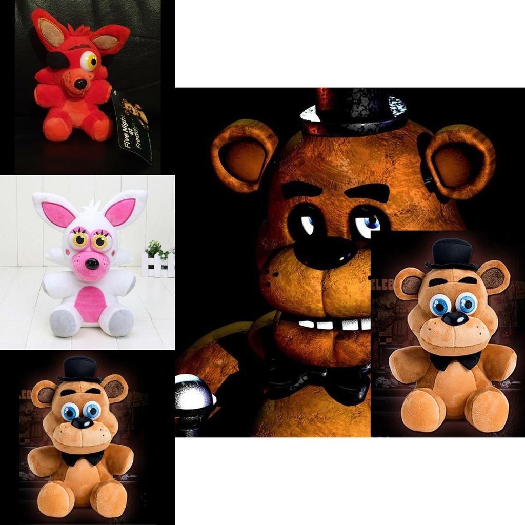 Charming Five Nights At Freddy's Plush Toy Bear Fox Bonnie Golden For Kids And Collectors
