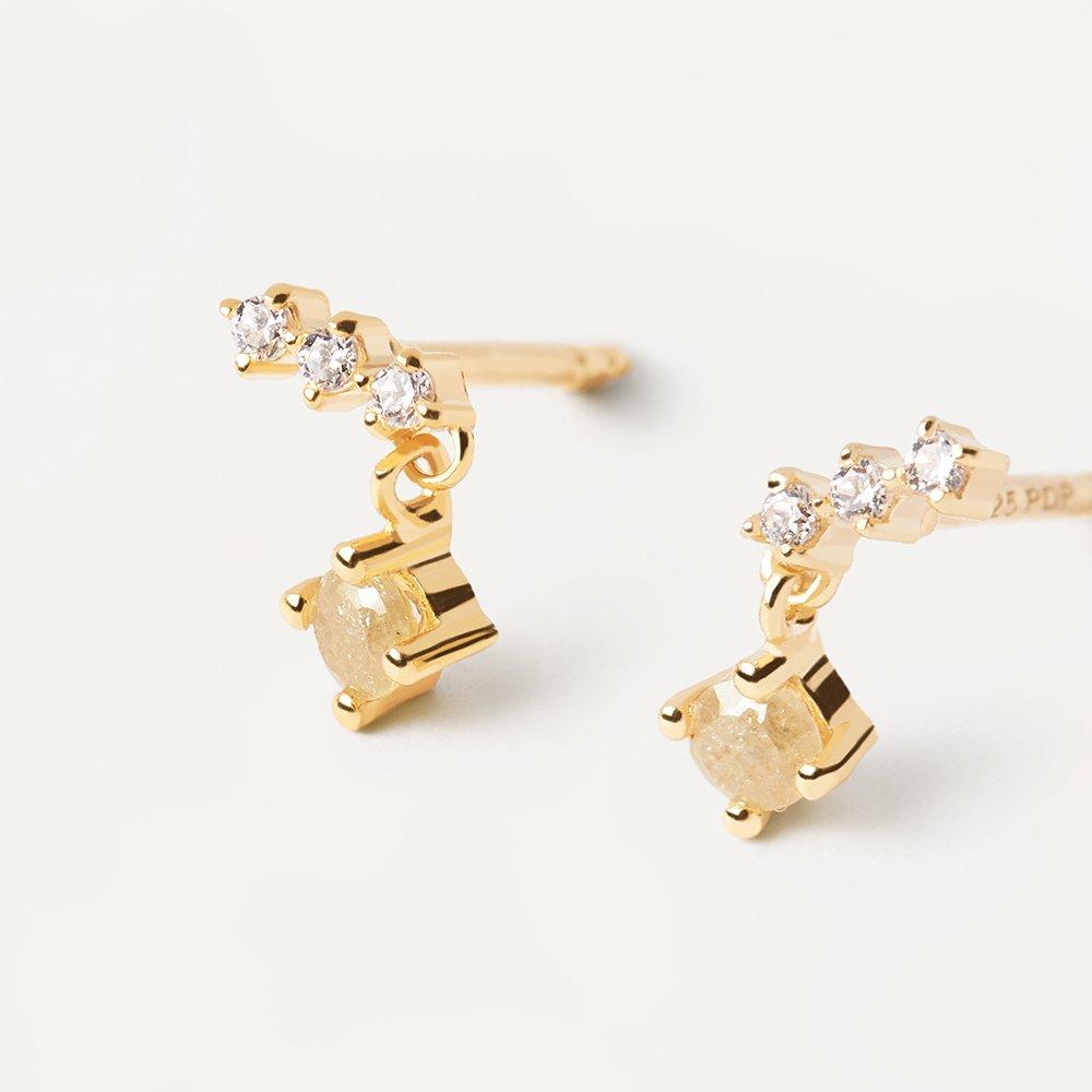 [PD Paola] Juno Collection Astrid Earrings (Yellow Gold Color)