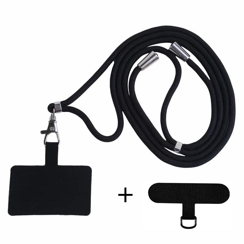 Universal Adjustable Mobile Phone Lanyard Strap Hanging Rope Neck Straps Anti-lost Cord Cell Phone Accessories for iPhone 13 14