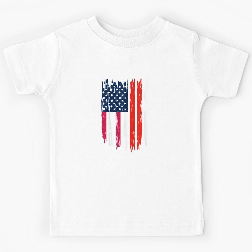 Foreigner Immigrant - USA United States Poland Flag Kids T-Shirt 100