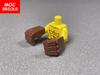 Non-Toxic Moc Bricks Body Part Hand Gorilla Fist Boxing Glove 11092 Weapon Assembled Building Blocks Children'S Toys Plastic Doll