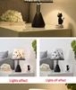 Modern LED Dimmable Bedside & Study Lamp with Eye Protection and Remote Control