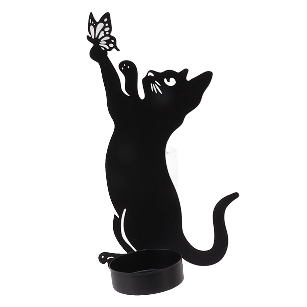 Home Decor Candlestick Durable Cat Candle Holder Decorative Candlestick Holder for Home Decor