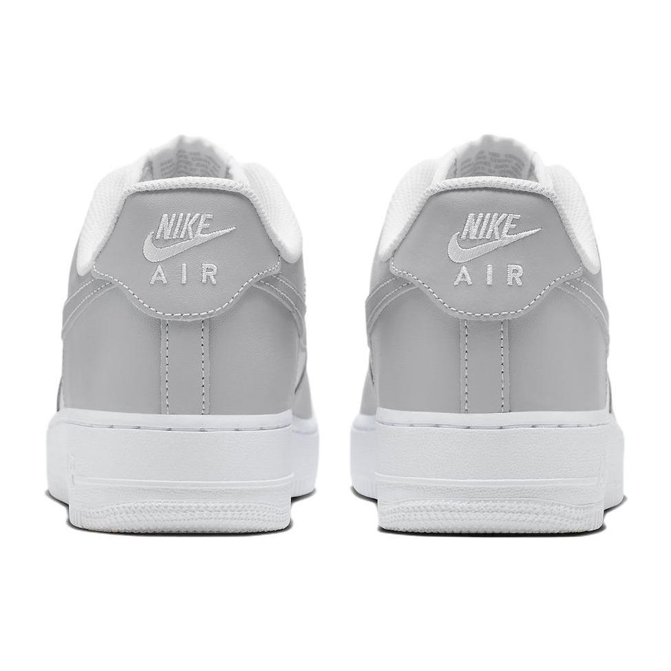 New Nike Air Force 1 07 'Light Smoke Grey White' FD9763-101