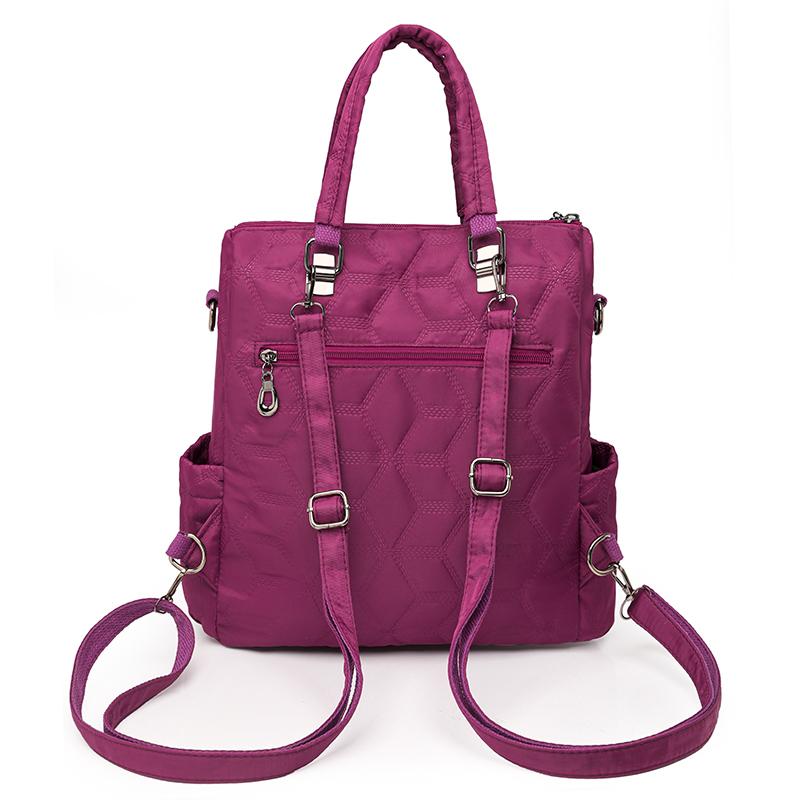 Rucsac multifuncțional pentru femei, geantă de umăr din piele moale