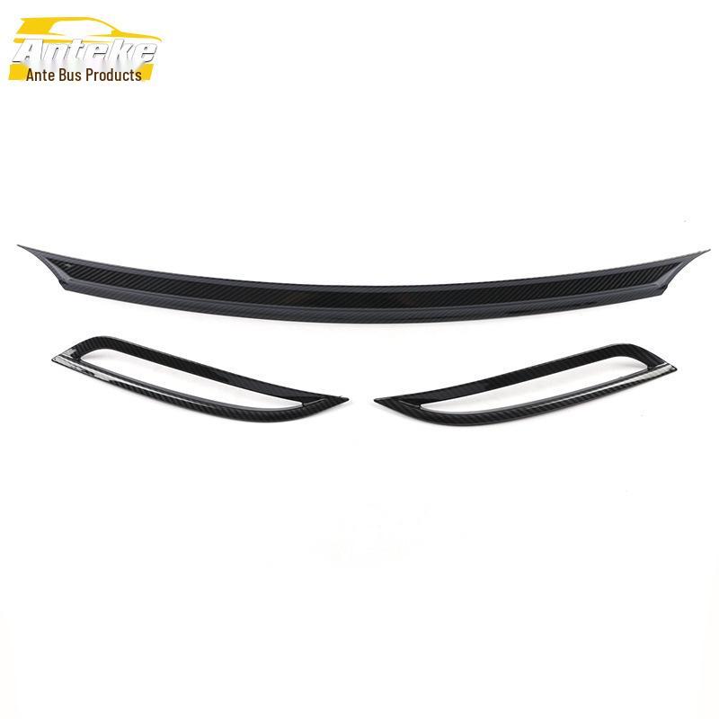 2019 MODEL 3 Rear Bumper Trim Sticker & Tailgate Anti-Scratch Bright Strip