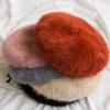 Plush Beret Hat Cute Knitted Cap Korean Version Cold Cap  Autumn Winter