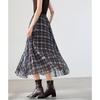 Betu Women's 2026 Spring Plaid A-line Skirt