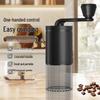 Compact Electric Coffee and Grain Grinder with Manual Option for Home Use