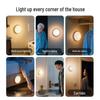 Motion-Sensor Night Light: Automatic, Rechargeable LED for Bedroom, Bathroom, Stairs, Magnetic Wall Attachment