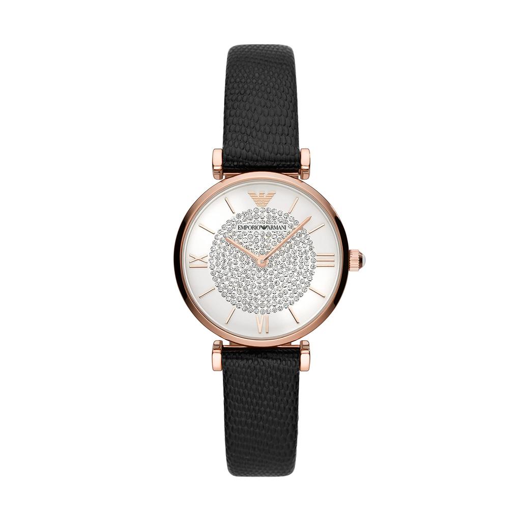 Emporio Armani GIANNIT AR11387 Officially Imported Women's Watch, Black,