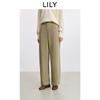LILY Pure Cotton Wide Leg Pants, Brushed Jeans