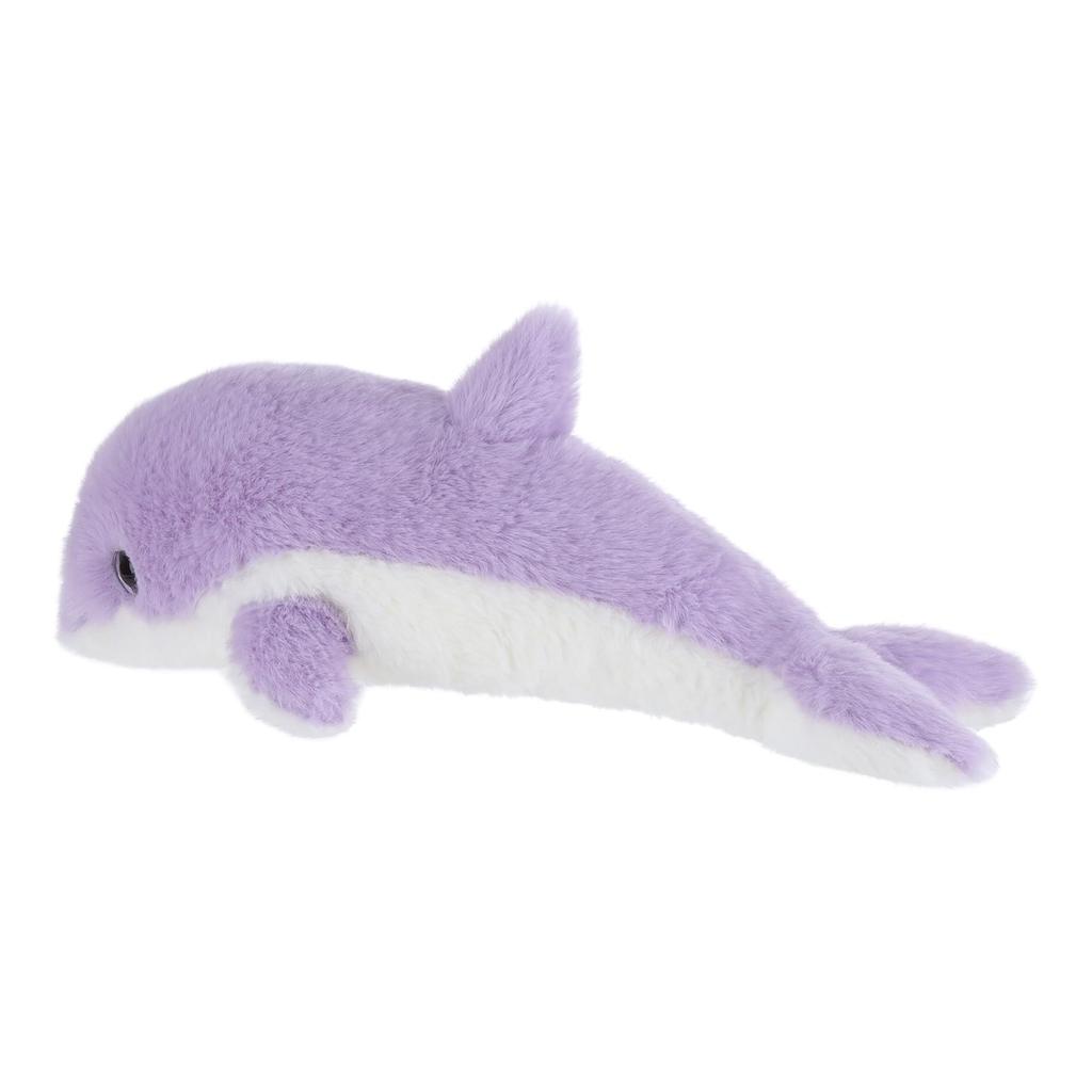 Apricot Lamb Taro Purple Dolphin Plush Toy for Kids, Soft and Cute, Fluffy Taro Purple Dolphin for Girls and Boys, 30cm