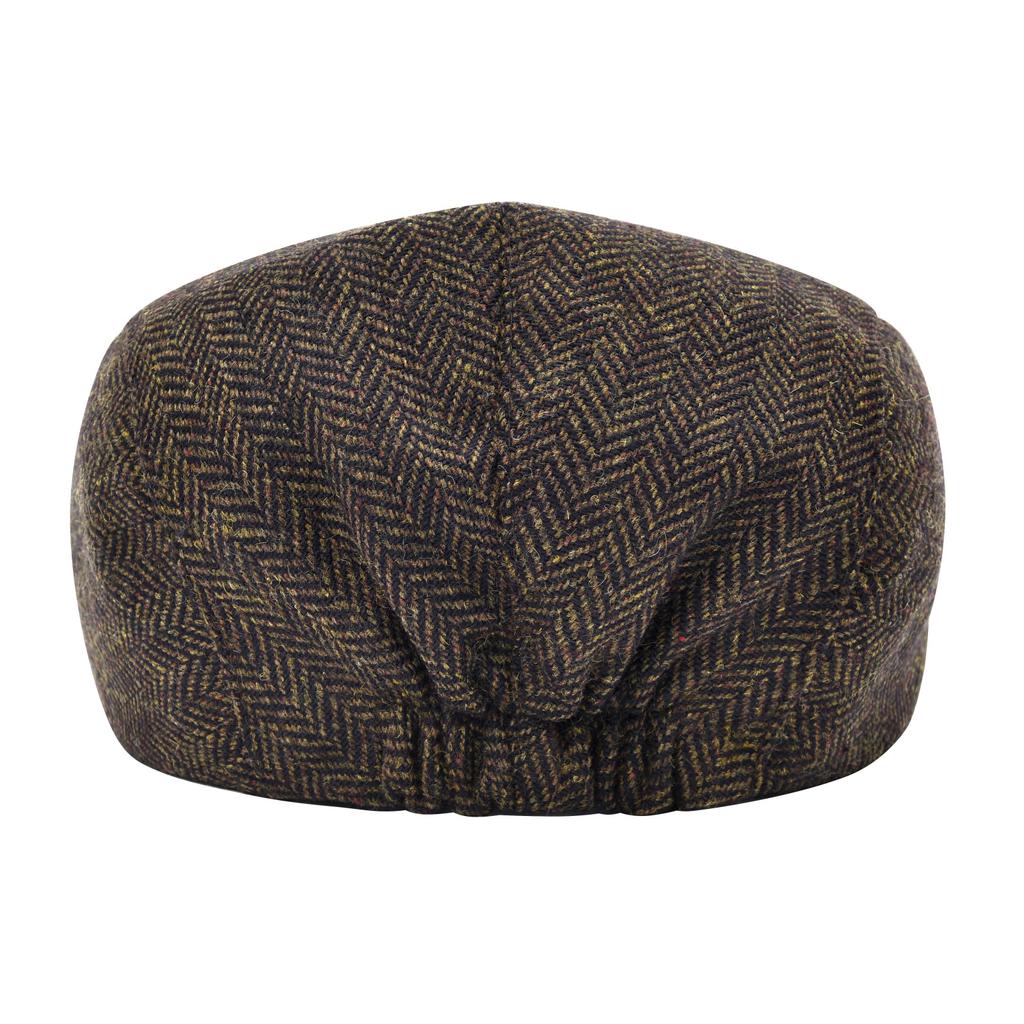 STARANCE Men's Flat Cap Wool Tweed Driving Irish Gatsby Cabbie Golf Vintage Newsboy Hat