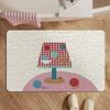 Bathroom absorbent diatom mud toilet  doormat toilet toilet floor mat toilet carpet