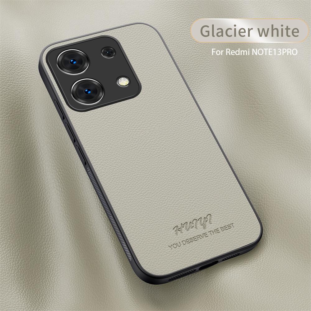 Business Leather Magnetic Case For Redmi Note 13 12 11 Pro Plus 10 Xiaomi Poco X6 X5 X3 M6 F5 X4 PRO Built-in Magnet Ring Cover