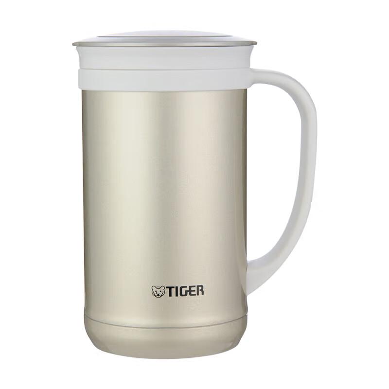 Tiger CWM-A Series 304 Stainless Steel Insulated Tea Mug with Strainer