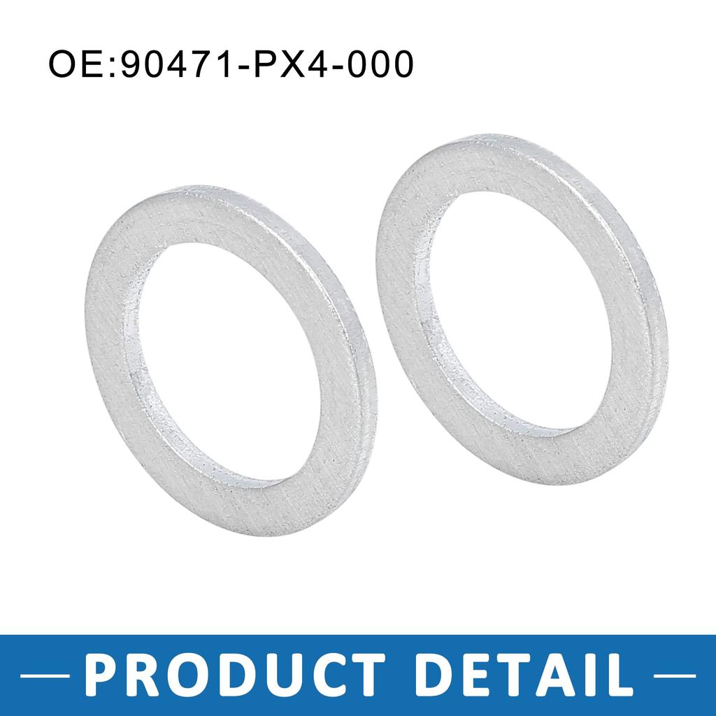 A ABSOPRO Drain Packing Drain Washer Drain Bolt Gasket Oil