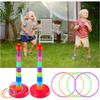 Early Education Throw Circle Game Interactive Hoop Ring Toss Toys New Ferrule Stacked Toys  Gifts