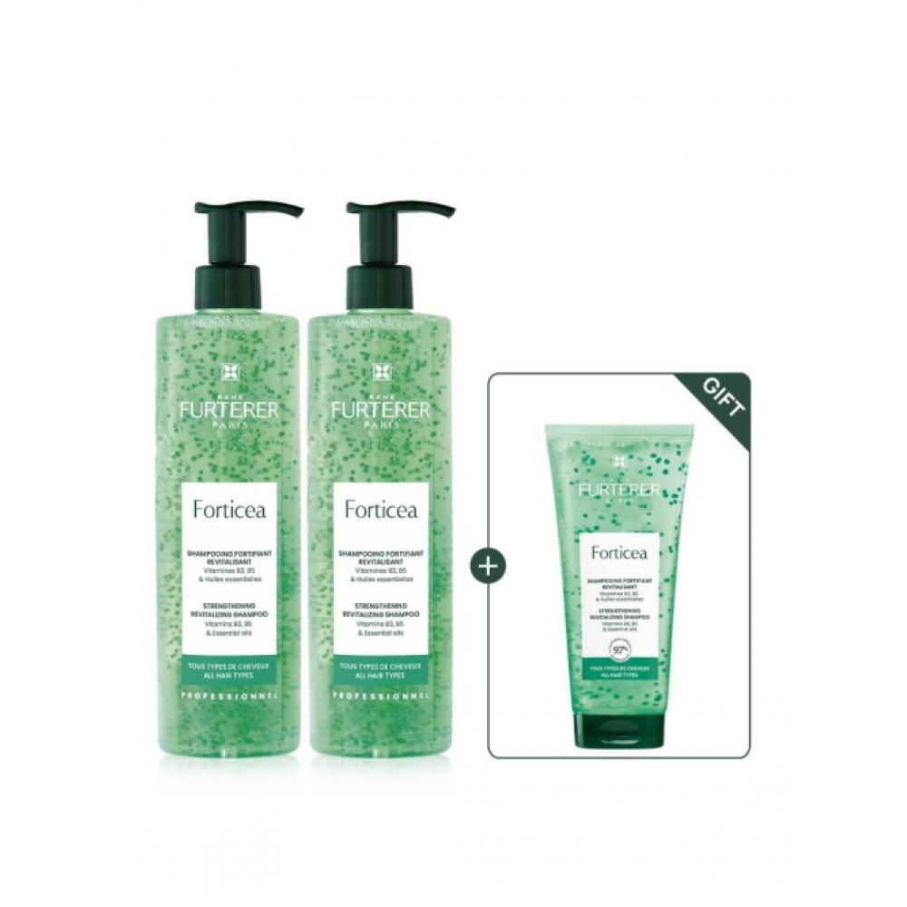 Rene Furterer Forticia Shampoo 600ml Duo + Forticia Shampoo 200ml
