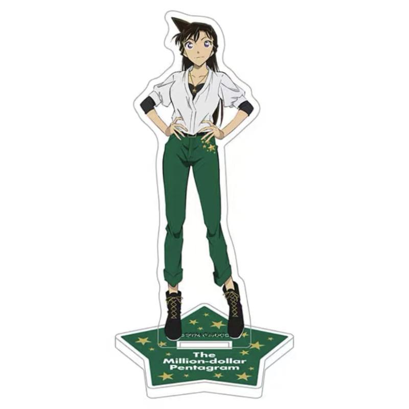 Detective Conan Anime Figure Acrylic Stand Cartoon Desk Decoration Cosplay Model Plate Small Desktop Toy Keychain Wedding Gift