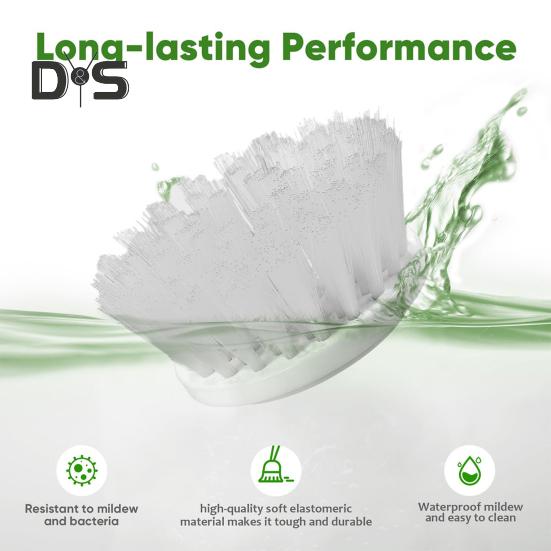 Rechargeable Power Scrubber Cleaning Brush 360 Degree Rotating Deep Cleaning Cordless Power Electric Scrubber