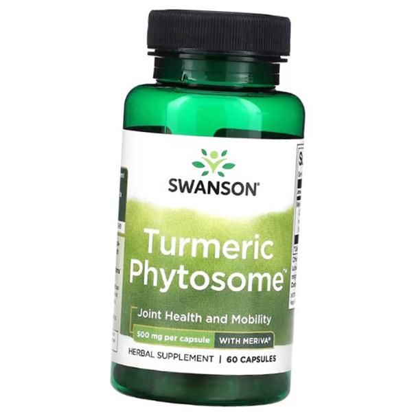 

Turmeric Phytosome with Meriva 500, Swanson 60 caps (71280169) 60caps