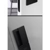 New Style Handleless Flat Lock Modern Bedroom Magnetic Recessed Door Handle Silent Push And Pull Invisible Sliding Door Lock